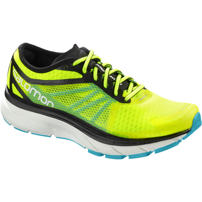 Zapatillas De Running Salomon Hombre Fluorescentes Amarillo - Salomon Argentina SONIC RA ,796852-RHO